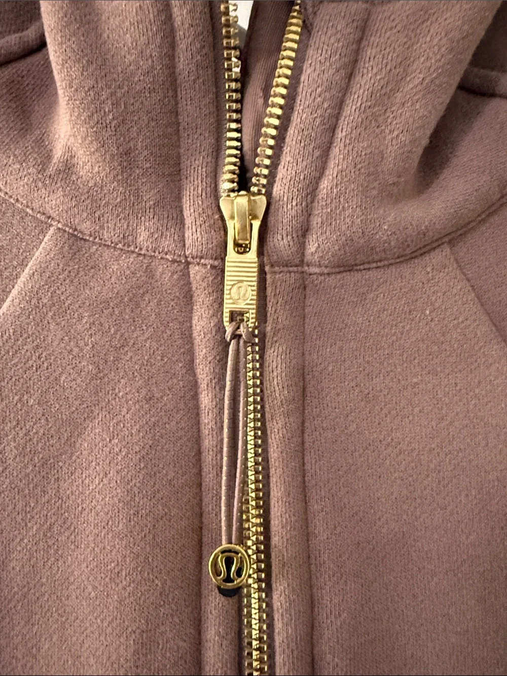 Lululemon Cropped Zip-Up Hoodie Jacket - Brown